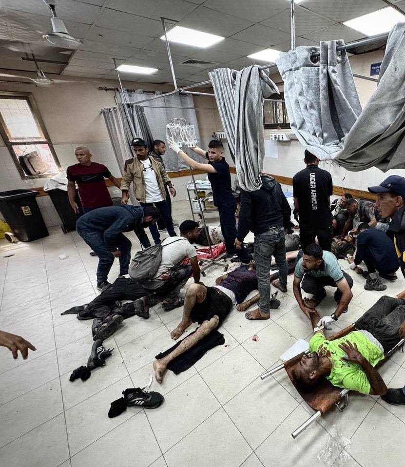 Catastrophic situation at Nasser Medical Complex emergency department amid gunfire