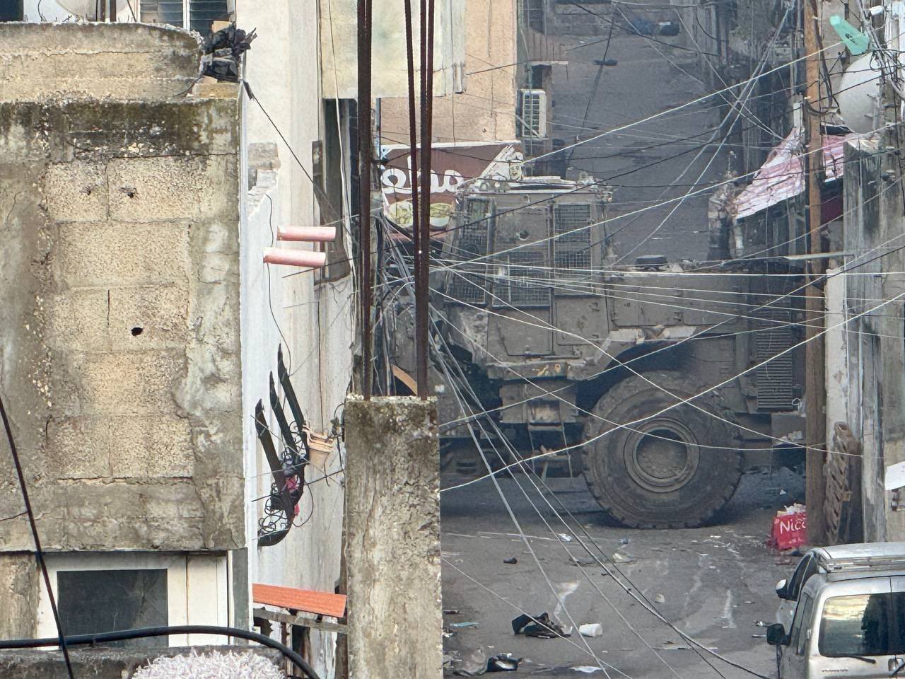 Occupation forces raid Balata refugee camp in Nablus.
