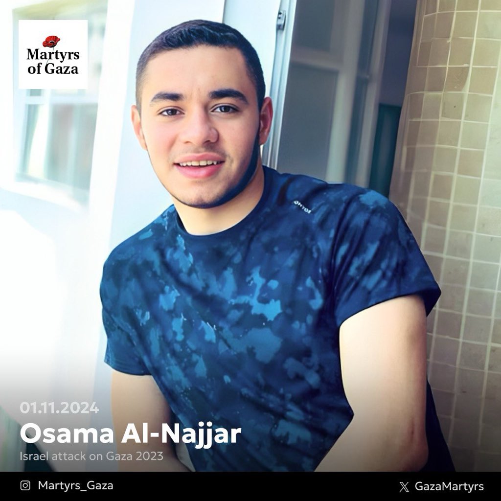 Osama Al-Najjar: 24-year-old Business Graduate from Gaza