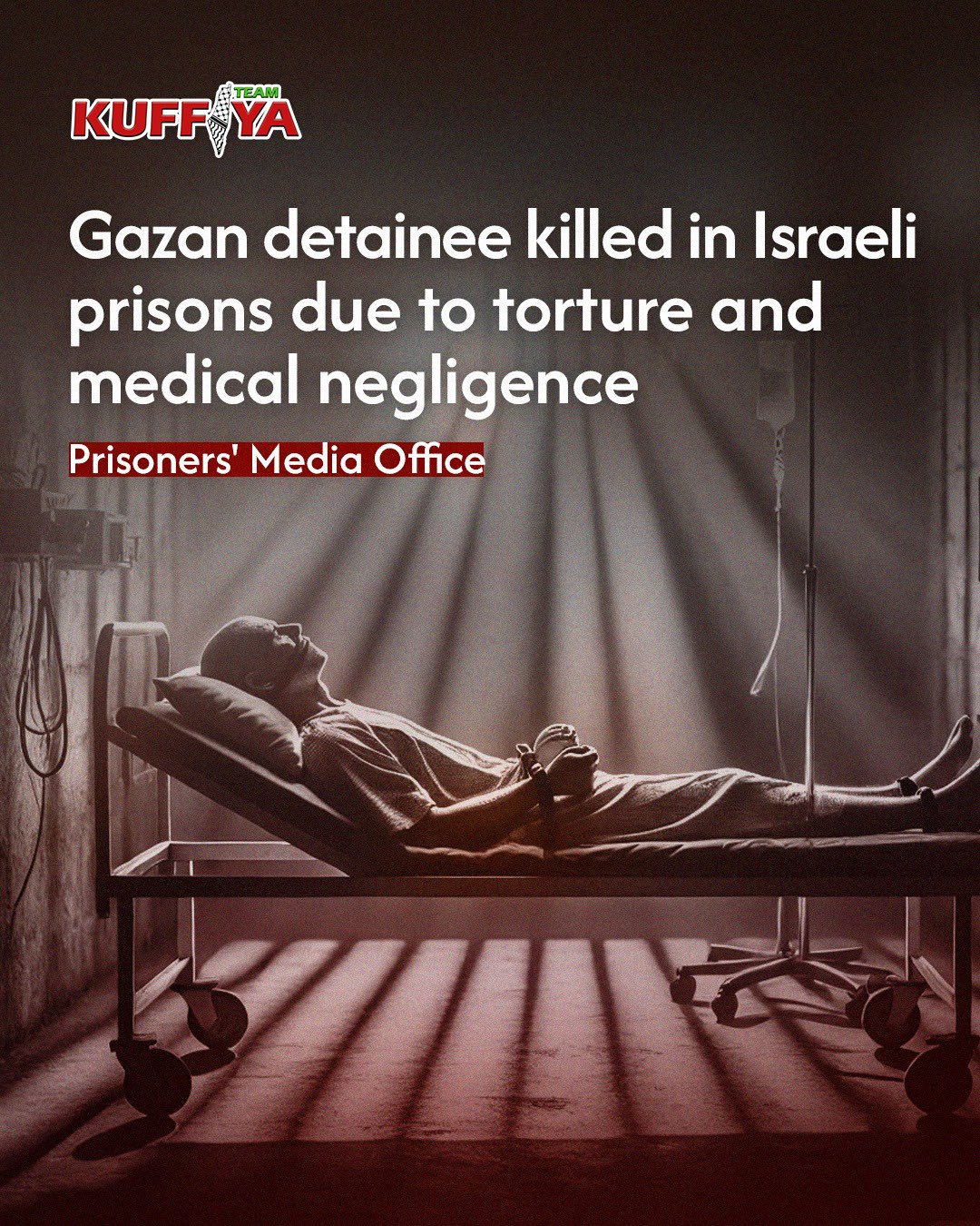Palestinian detainee dies from torture and medical neglect in Israeli prison