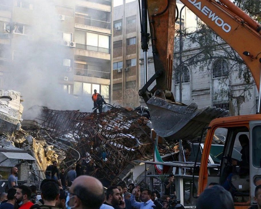 Israel Bombs Four Countries Gaza Lebanon Syria Iran Embassy