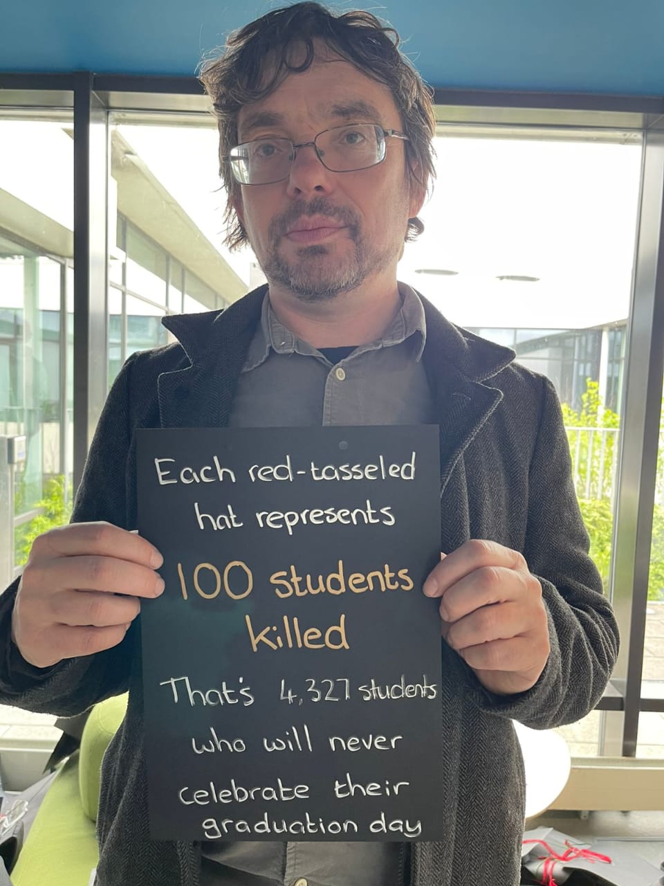 Trinity Lecturer Commemorates Students Killed in Gaza