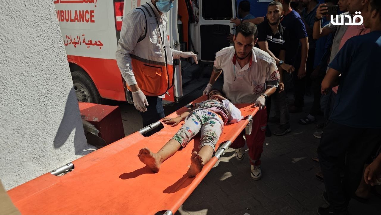Paramedics Report Deaths and Injuries in Gaza School Bombing