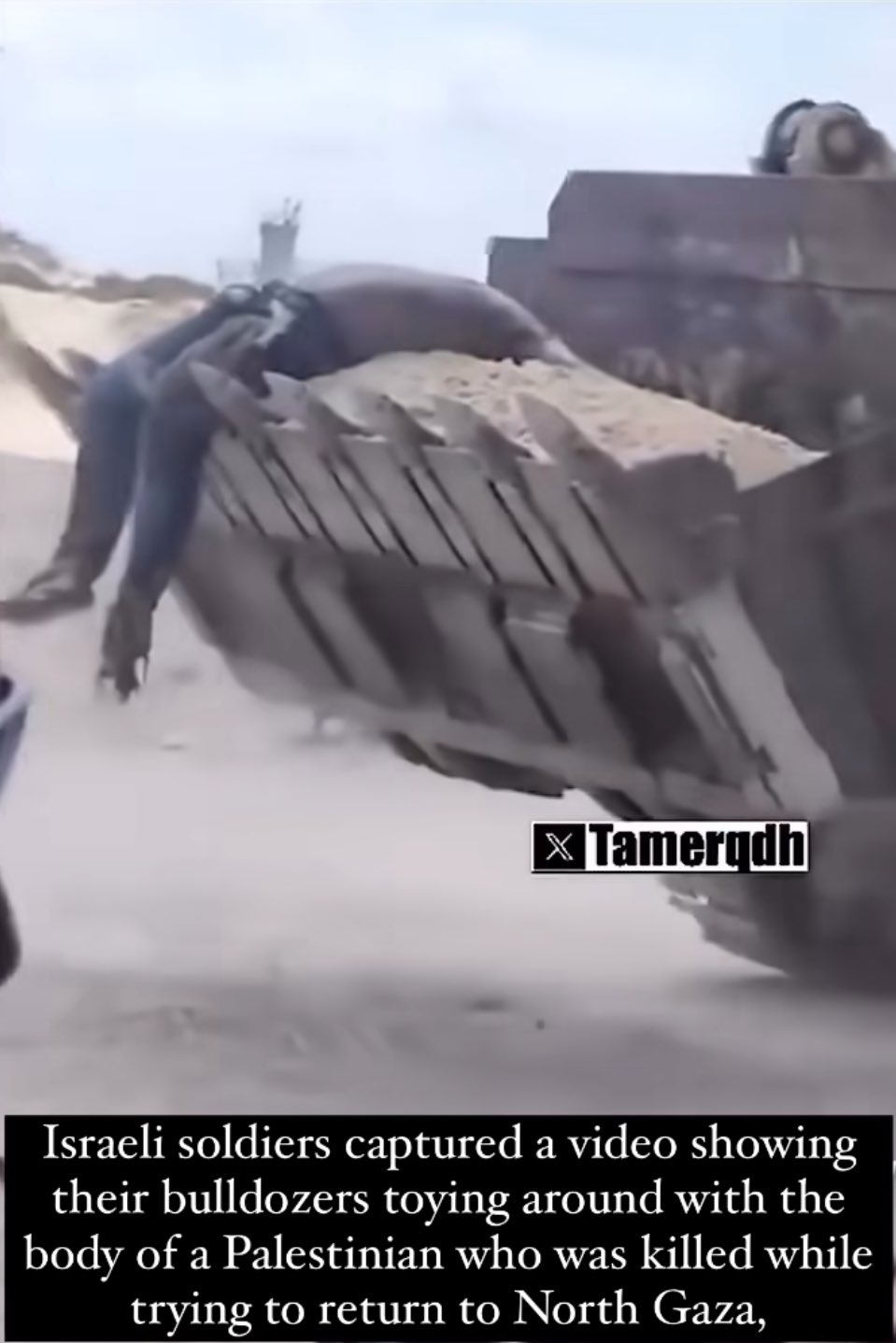 Israeli Soldiers Display Palestinian Civilian Body in Video