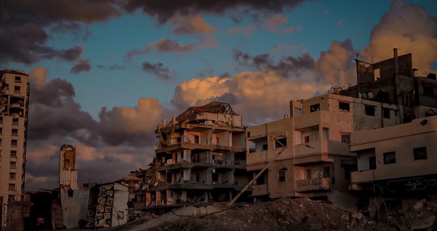Seeking Solace in Sea and Sky Amidst Gaza’s Ruin