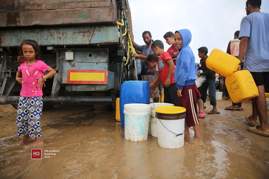 Daily struggle for potable water amid conflict
