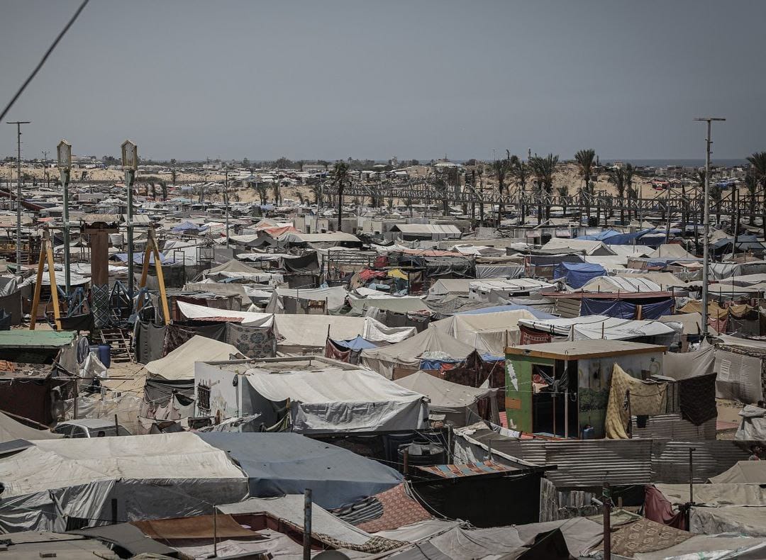 Amusement Park Converted Into Displacement Camp in Khan Younis