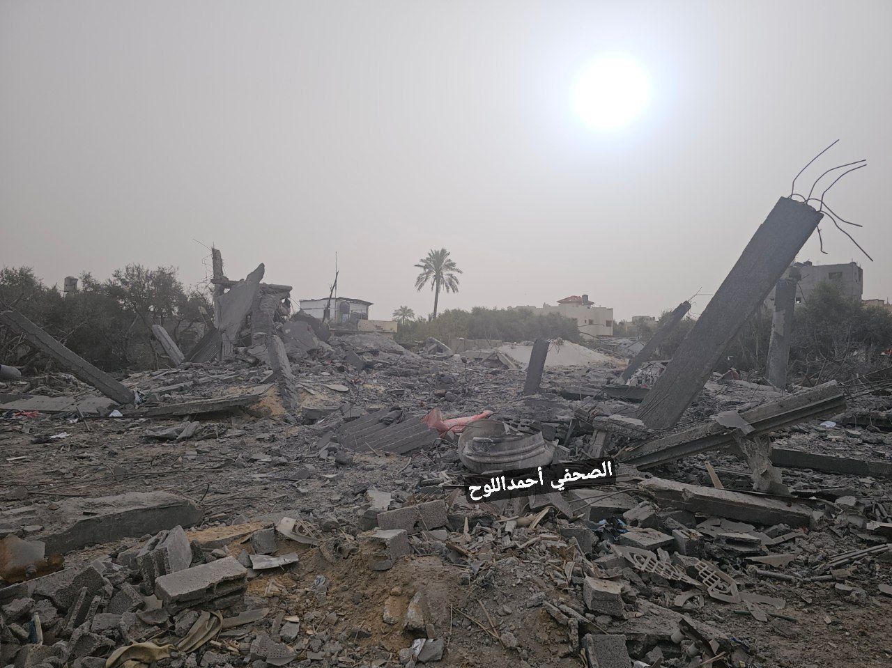 Israeli Airstrikes Strike Nuseirat Refugee Camp in Gaza