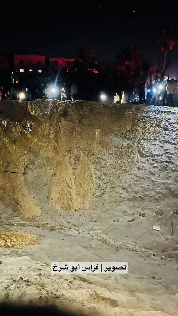 Entire tent camp vanished Khan Yunis September massacre