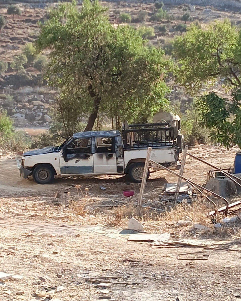 Israeli settler militias attack Palestinian home in Burqa village