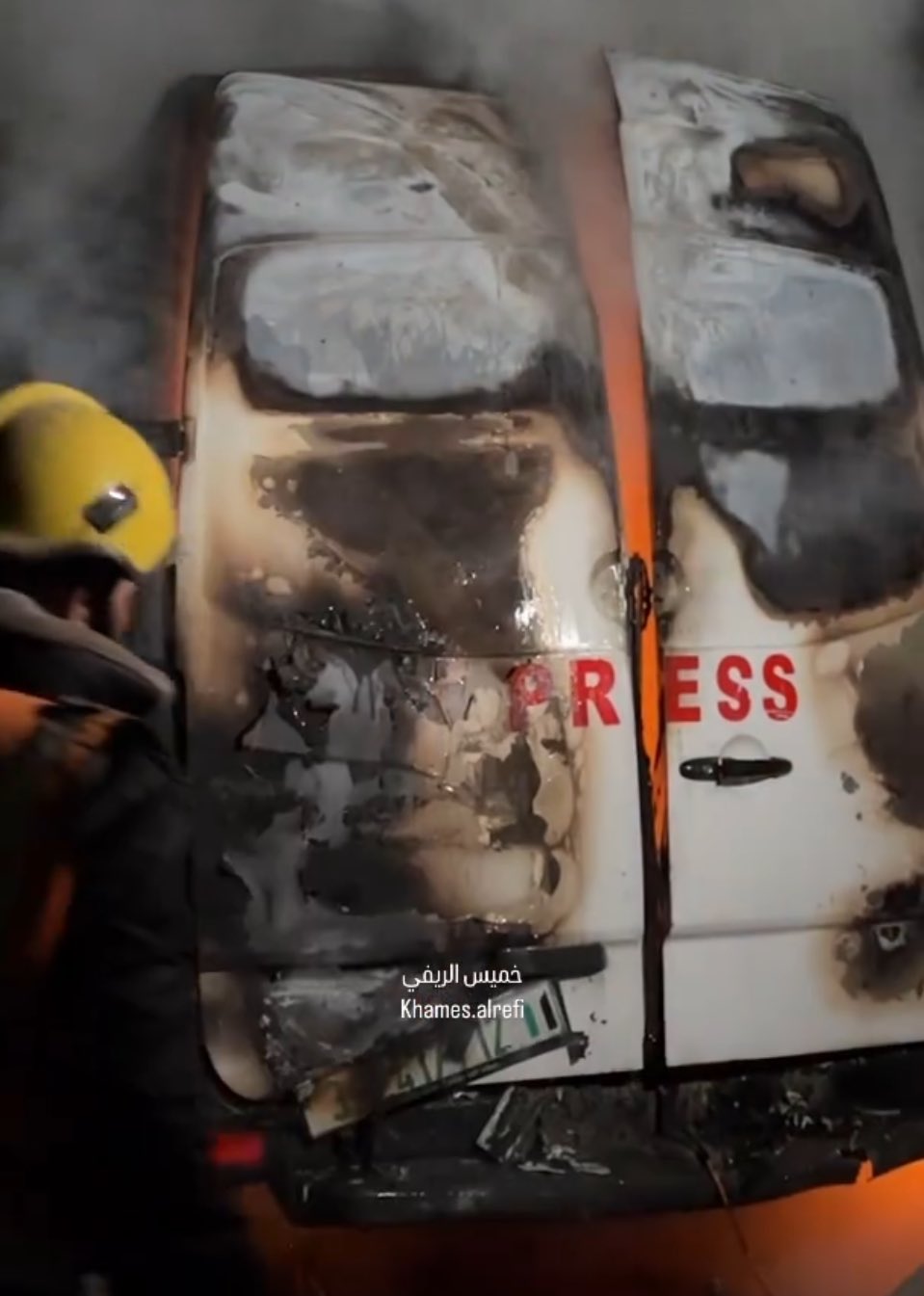 Five Journalists Killed in Israeli Strike on Gaza Press Vehicle