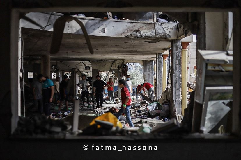 Dawn prayers disrupted by massacre and flames consuming bodies