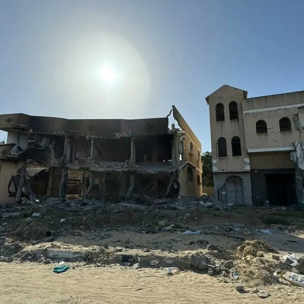 Destruction in Khan Younis attributed to Israeli operations