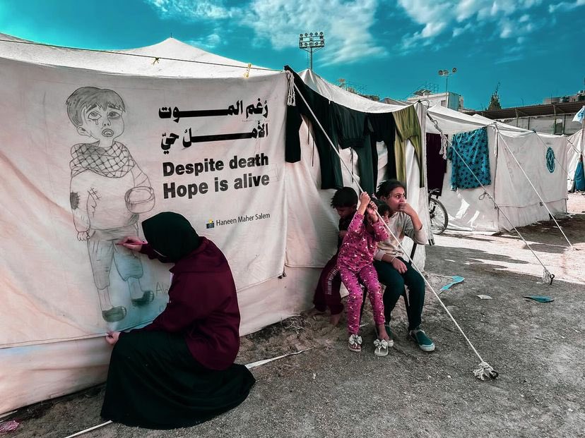 Children’s Art as Testimony in Gaza Displacement