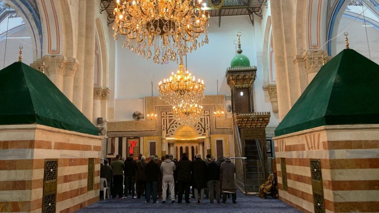 Friday Fajr Prayer at Ibrahimi Mosque in Hebron