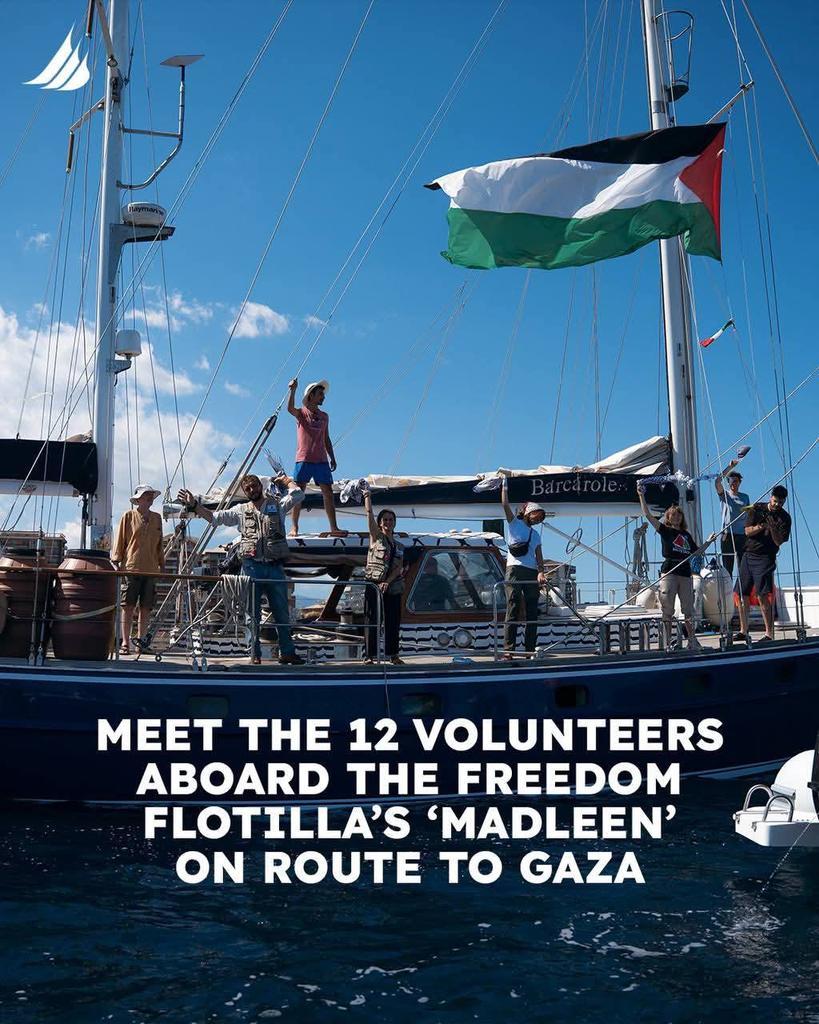 Israel Blocks Ship Madeleine From Approaching Gaza