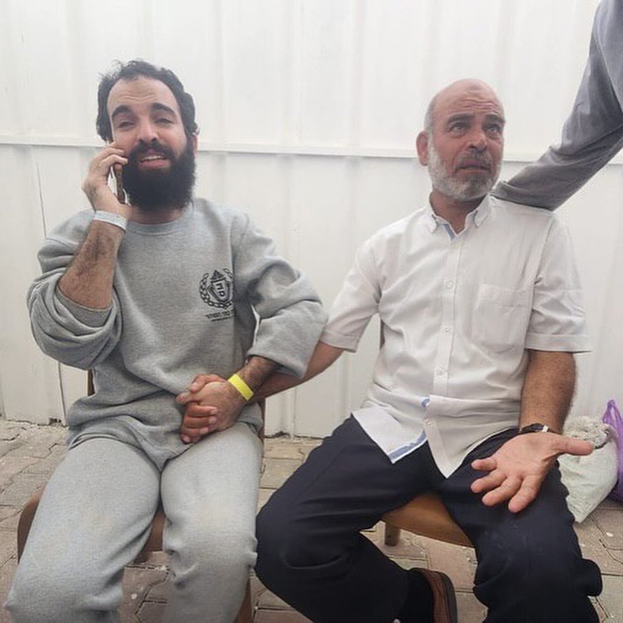 Father loses son, embraces freed son in Gaza