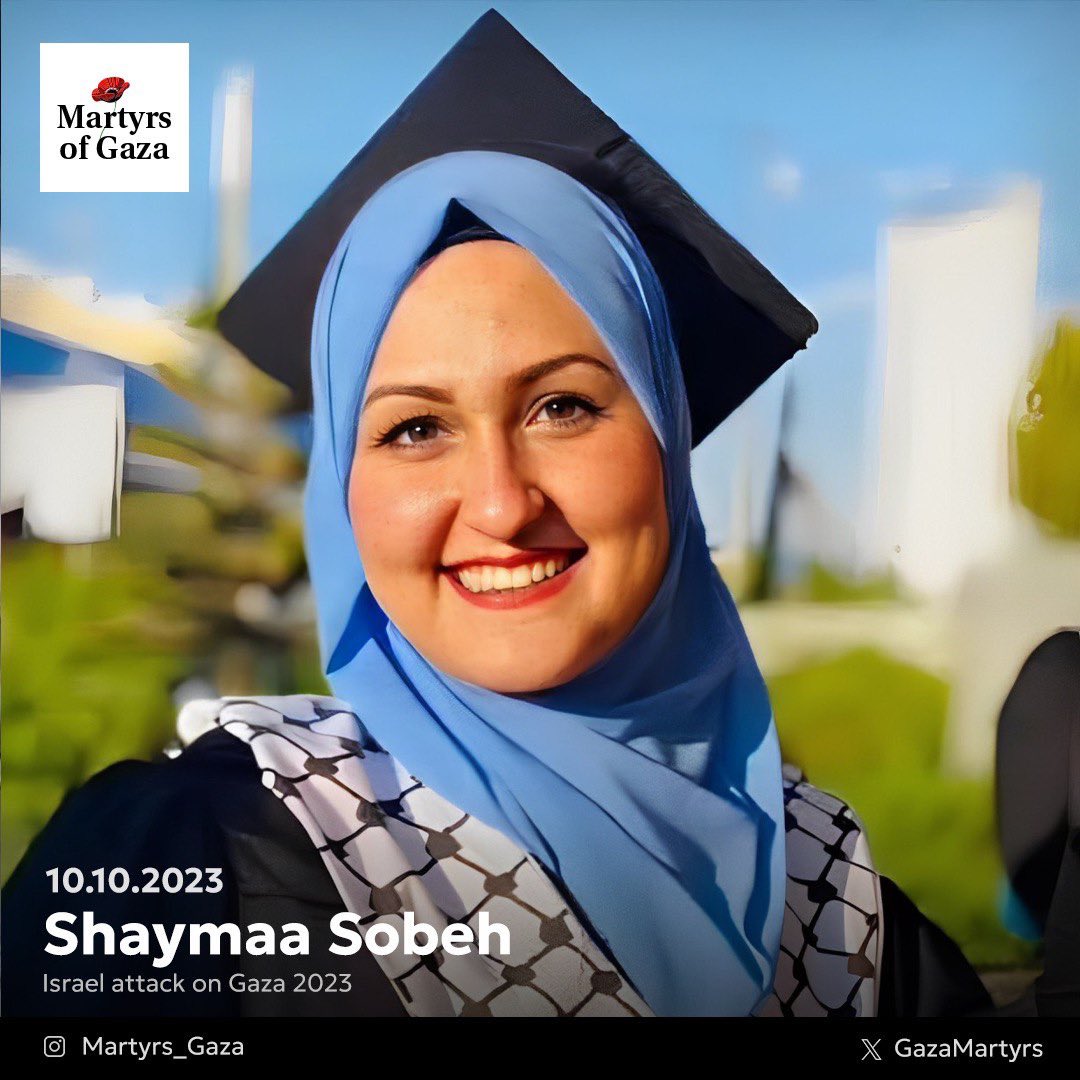 Physical therapist Shaymaa Sobeh remembers her daughters Gaza