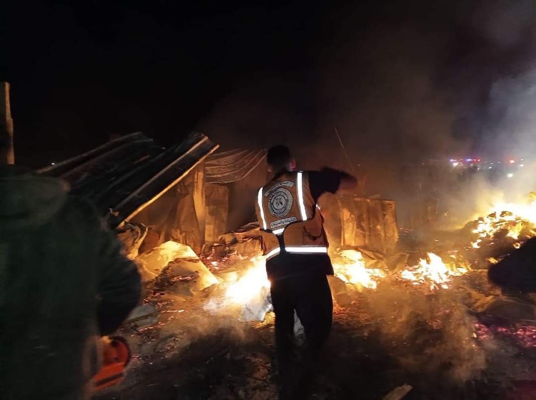 Over 100 martyrs reported in Rafah displacement camp strike