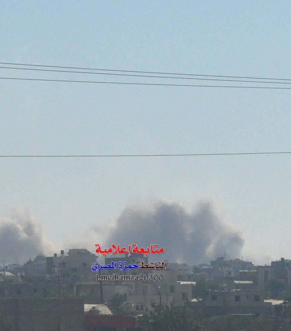 Israeli warplanes detonate residential areas in western Rafah
