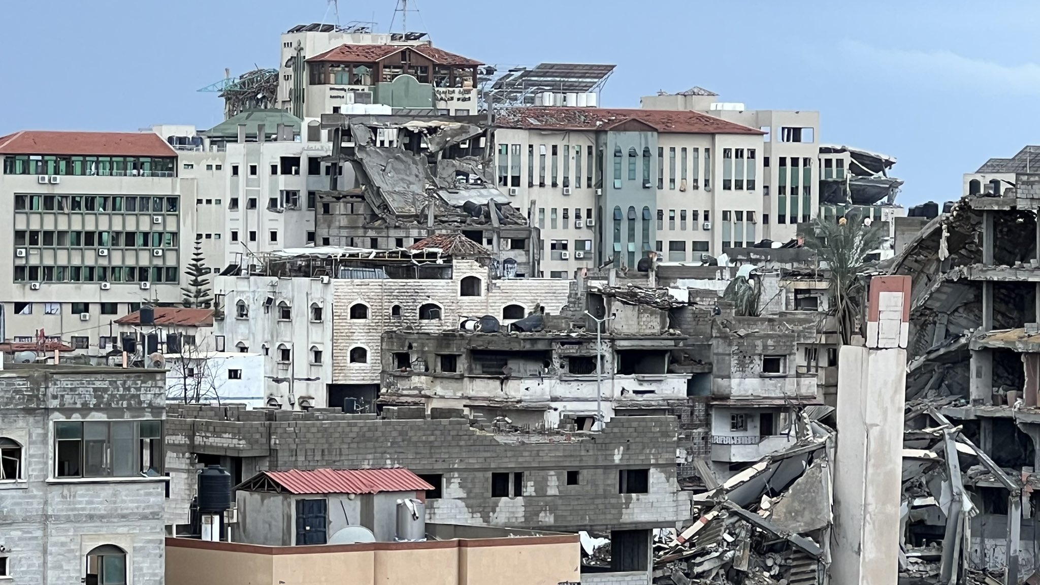 Democratic State Military Destroys Gaza University College