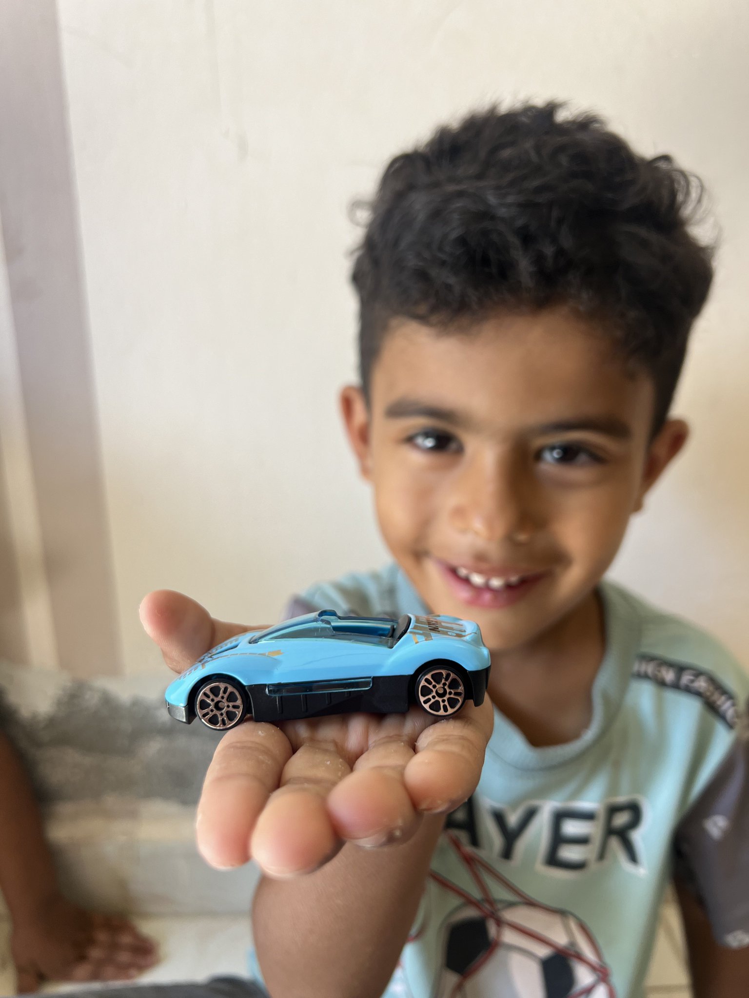 Parents shield children from Gaza conflict reality with toys