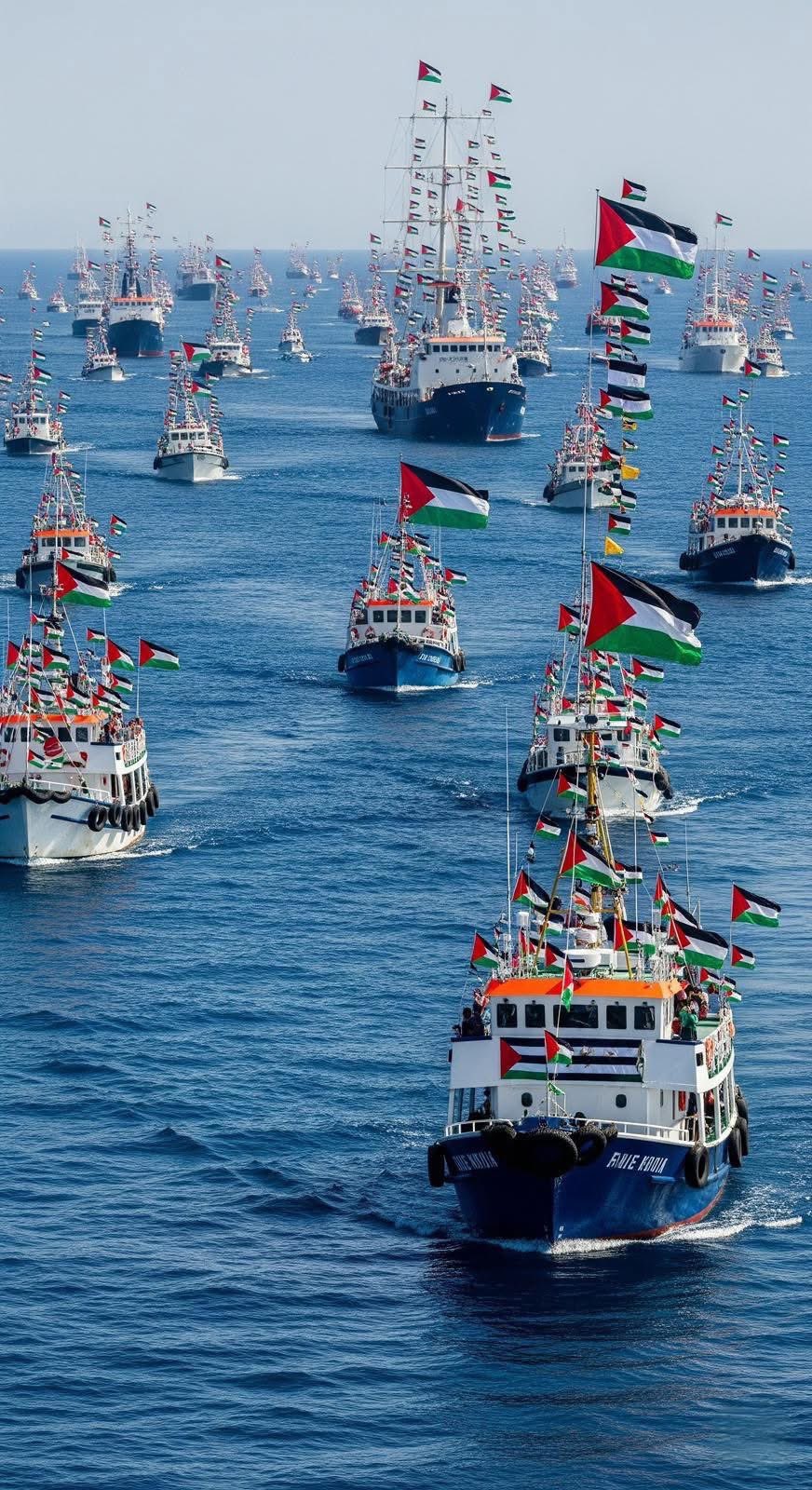 Global Sumud Flotilla: 50+ ships deliver aid to Gaza blockade