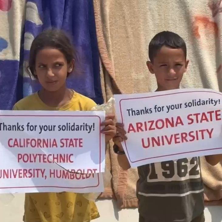 Gratitude to Gaza Children Survivors of Israeli Conflict