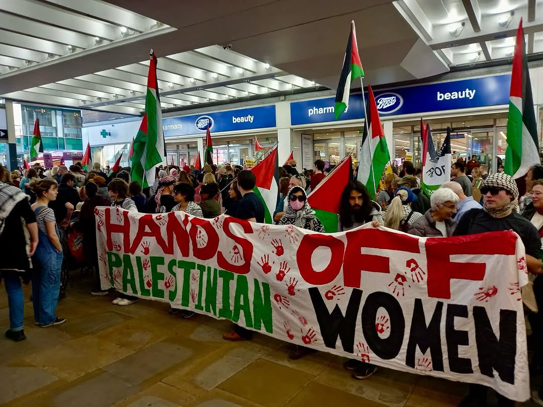 Hands Off Palestinian Women – Manchester protest