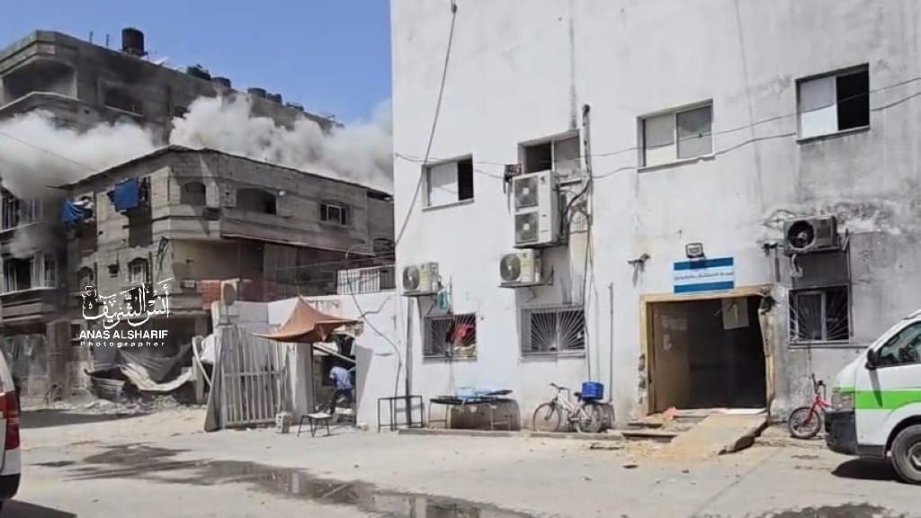 Israeli warplanes strike Kamal Adwan Hospital in Gaza
