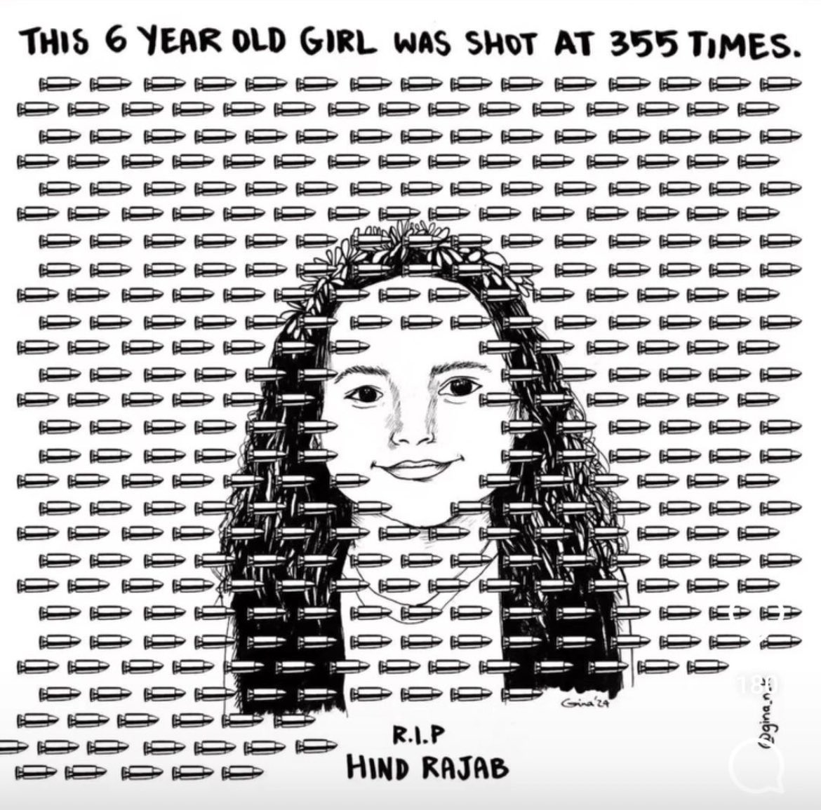 355 bullets fired at car sheltering 6-year-old girl