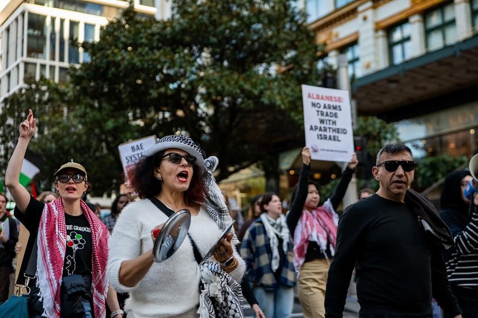 Sydney activists protest companies linked to Gaza conflict
