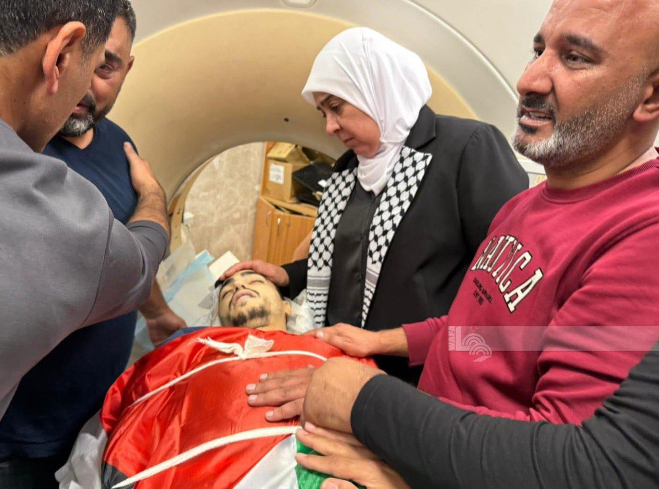 Farewell to martyr Bara’ Khairy Ali Ma’ali in Ramallah