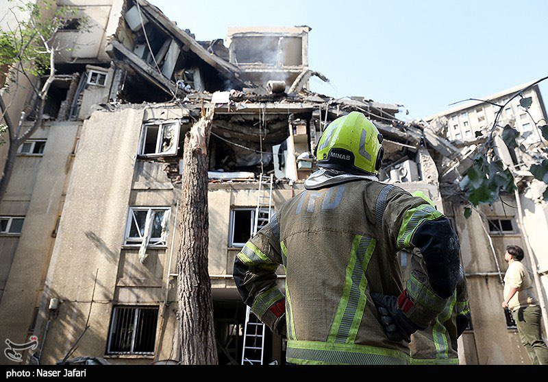 Major infrastructure damage from occupation strike on Iran