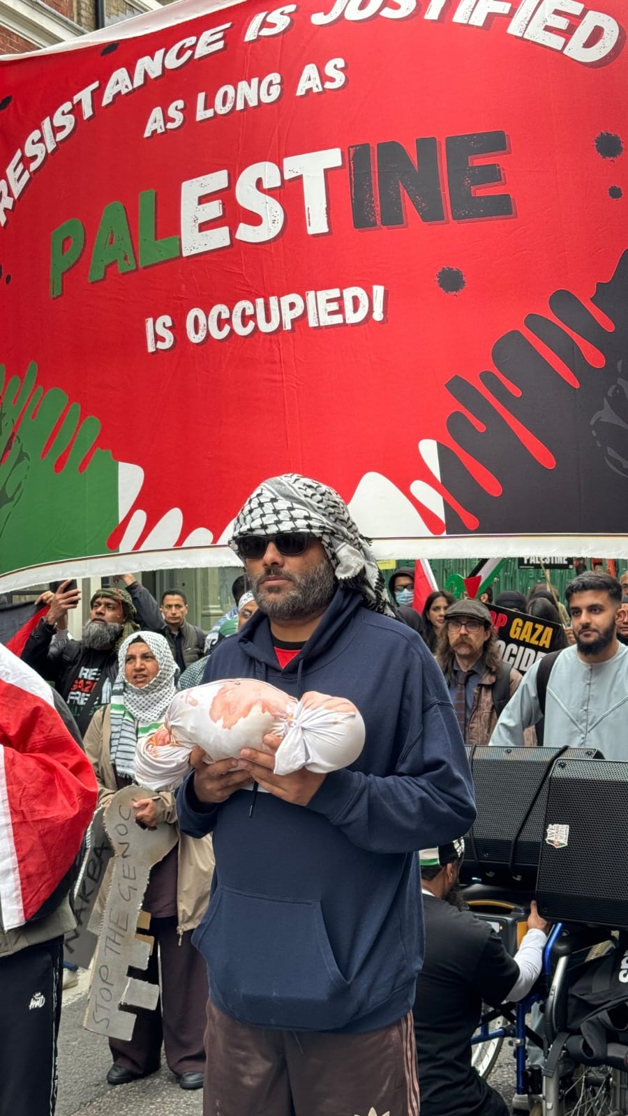 London Demonstrations in Solidarity with Palestine and Gaza