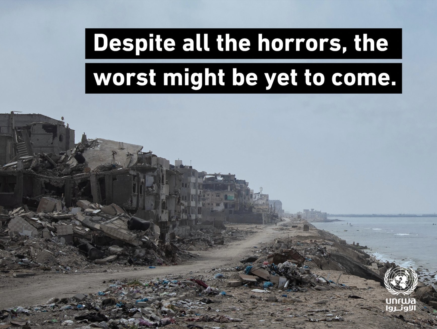 UNRWA Blames Israeli Occupation for Gaza Genocide