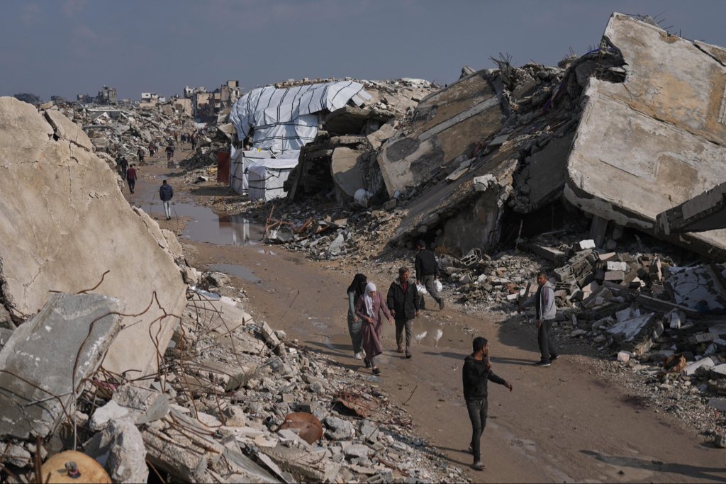 Rainstorm Affects 50,000 Families in Gaza
