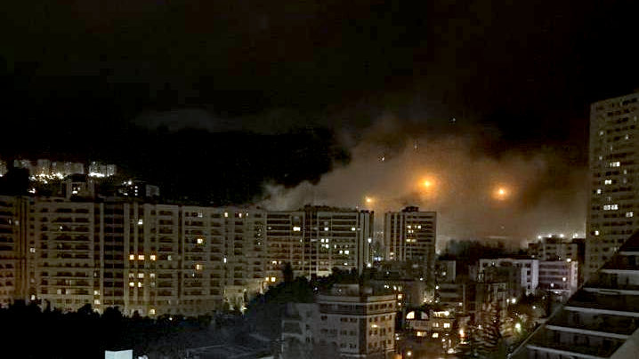 Trump and Israel conducting multiple massacres in Tehran tonight