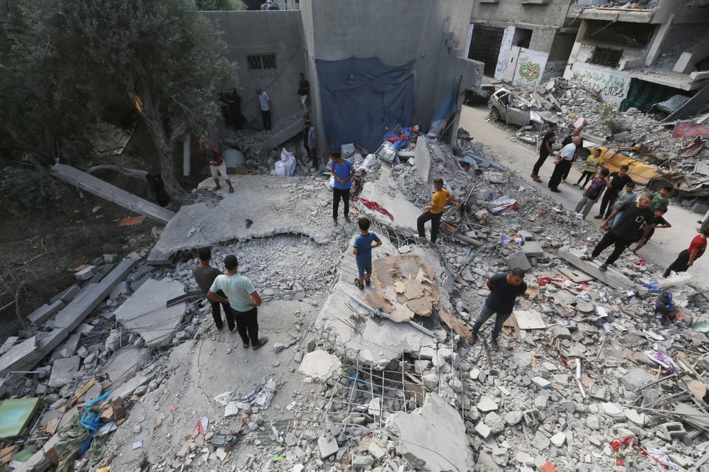 Casualties reported in Israeli bombing of Al Nuseirat camp