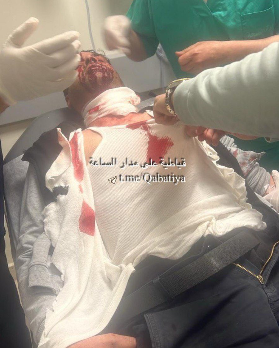 Israeli forces shoot man in Qabatiya with his children present