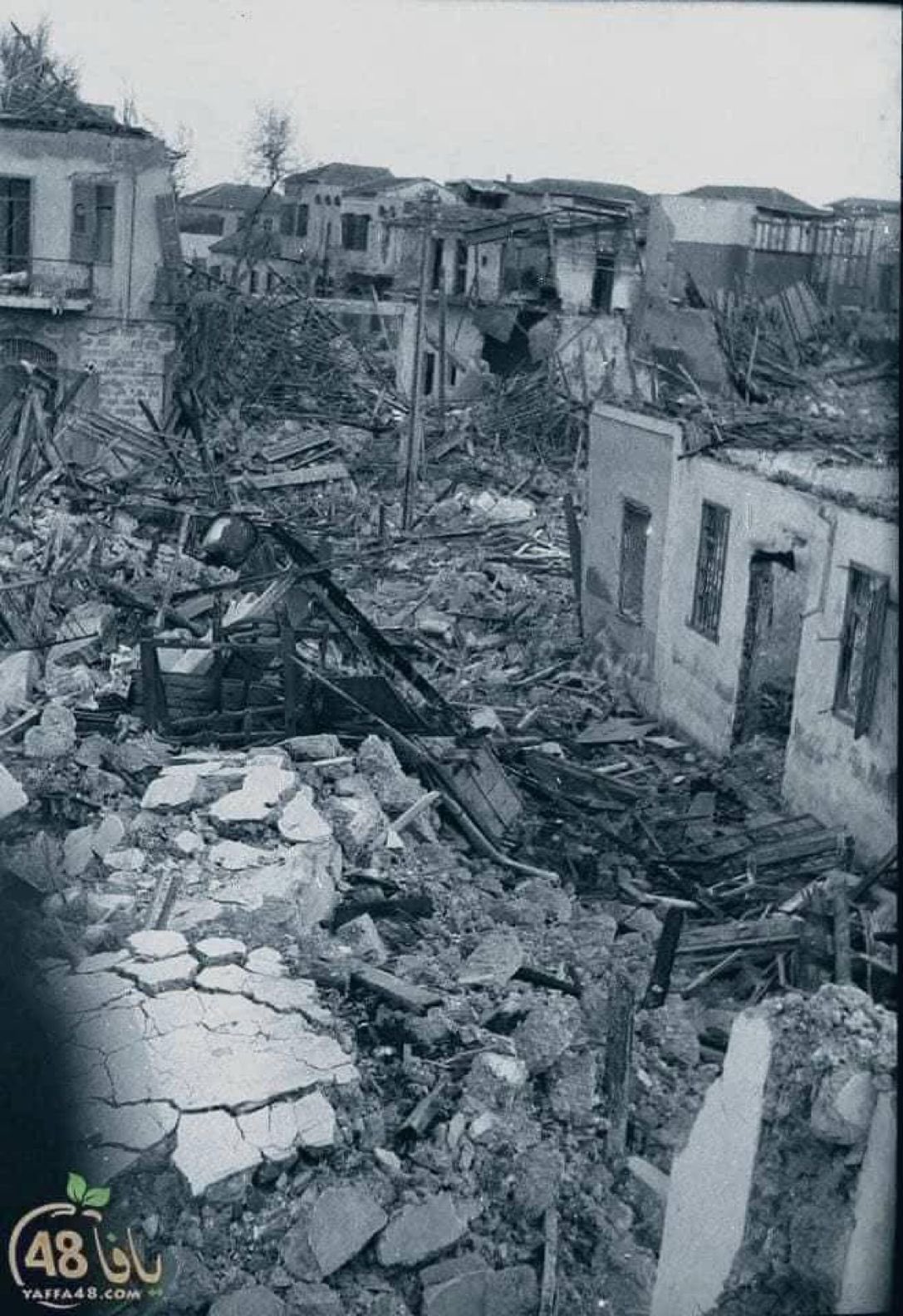 Palestinian city of Jaffa displaced in 1948