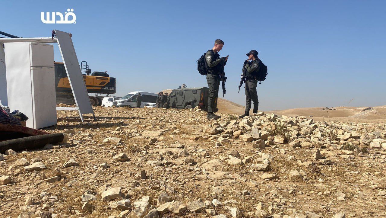 Israeli Forces Demolish Home, Displace Family in Masafer Yatta