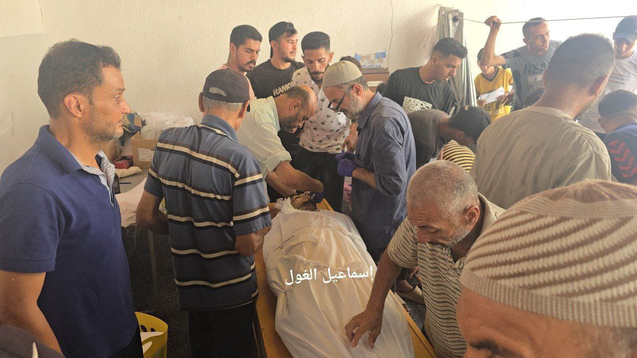 Israeli occupation targets Kuwait Roundabout in Gaza City
