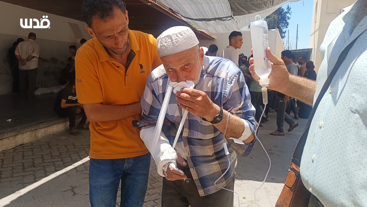 Palestinian Father Mourns Son Killed in Israeli Airstrike