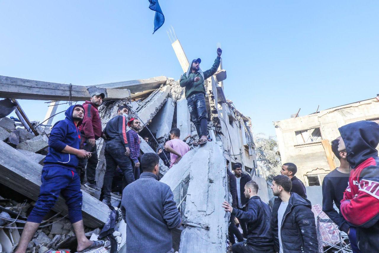 Israeli airstrike on Nuseirat refugee camp triggers rescue operations