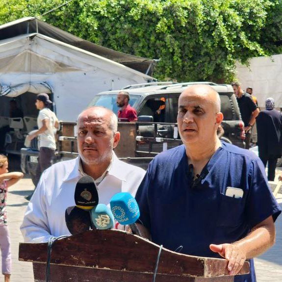 Al-Aqsa Hospital continues medical services with 100 patients