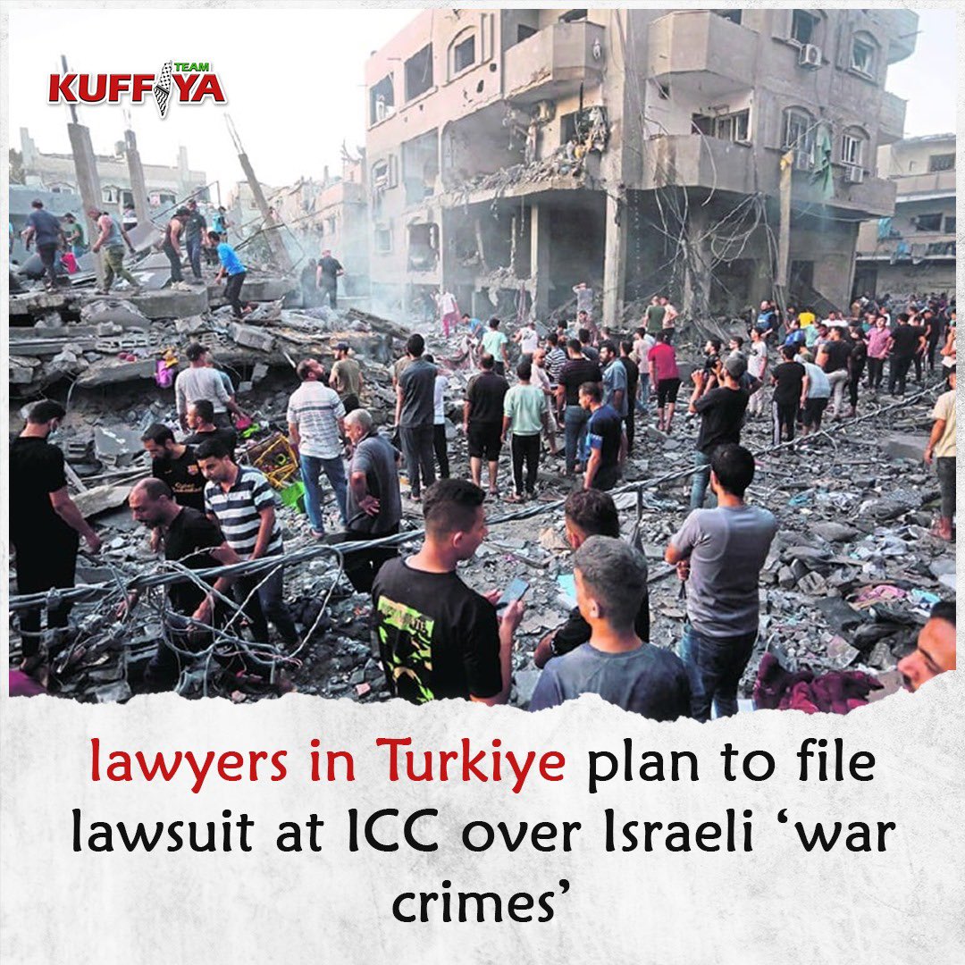 Ankara Bar Association Files ICC Lawsuit Over Palestinian Conflict