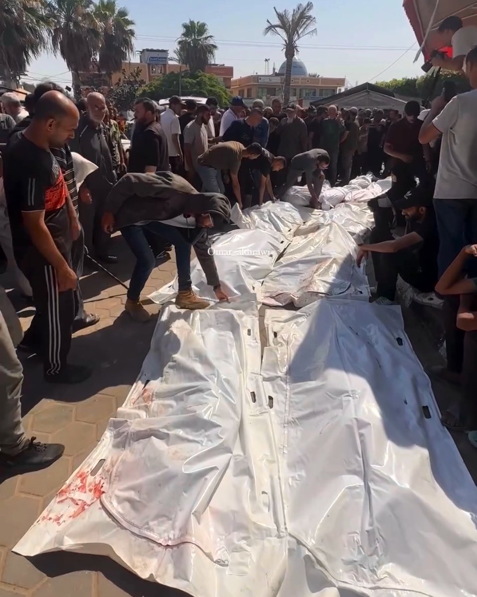 Israel airstrike kills 40 Palestinians at UN school in Gaza