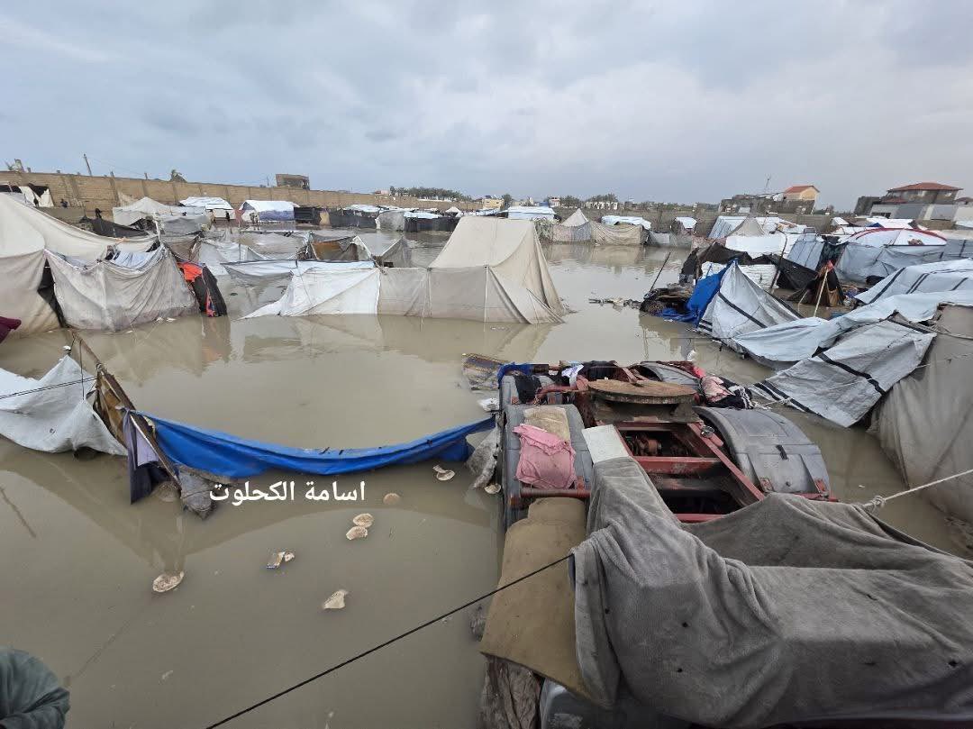 Gaza flooding crisis worsens displacement conditions amid aid blockade