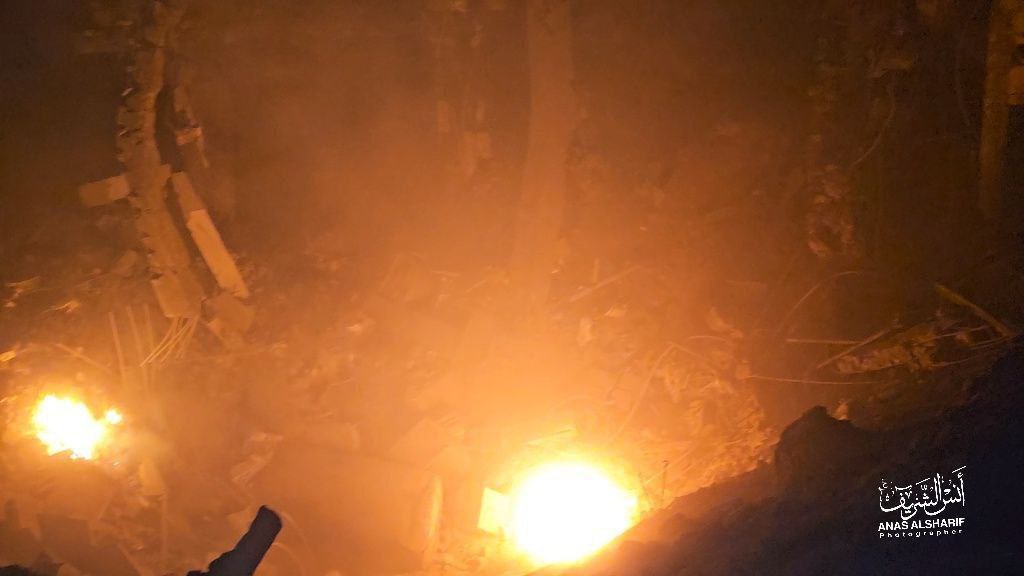 Israeli Bombing Near Indonesian Hospital in Gaza